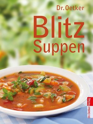 cover image of Blitz Suppen